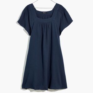 Madewell light spun flutter sleeve dress